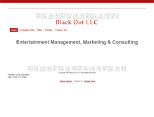 Tablet Screenshot of blkdot.com